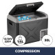 Glacière congélateur à compression POLARYS FREEZE 1 ZONE 30 L - Brunner