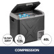 Glacière congélateur à compression POLARYS FREEZE 1 zone 40 L - Brunner
