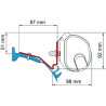 Kit adaptateur FORD CUSTOM CAPLAND/CAPFUN F35 H1 - L2 Noir