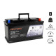 Batterie Lithium LIFEPO4 12V 180Ah Bluetooth TECHFORCE