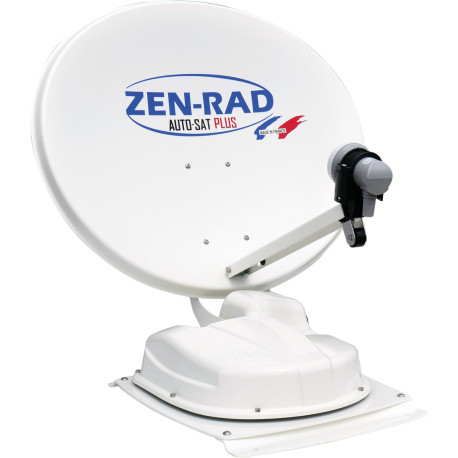 ANTENNE AUTO-SAT 4GEMINI 60 TWIN BLANCHE AVEC SEARCH BOX 4 GEMINI