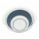 Essoreuse à salade retractable INCASA blanc et bleu