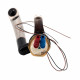 ROBINET MONO COMMANDE KERAMIK TWIST MAT NICKELE
