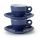 ESPRESSO SET BLEU (2 TASSE + 2 SOUS TASSE)