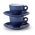 ESPRESSO SET BLEU (2 TASSE + 2 SOUS TASSE)