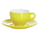 ESPRESSO SET JAUNE (2 TASSE + 2 SOUS TASSE)