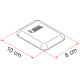 Serrure SAFE DOOR BLANCHE