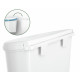 Poubelle de porte 10 L blanche - Brunner