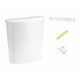 Poubelle de porte 5,5 L blanche - Brunner