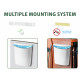 Poubelle de porte 5,5 L blanche - Brunner