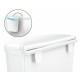 Poubelle de porte 5,5 L blanche - Brunner