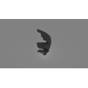 Embout de bandeau frontal gauche F80S noir RS