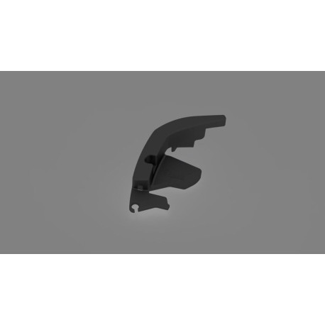 Embout de bandeau frontal droit F80S noir RS