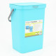 Grande poubelle bleue 12 L INCASA