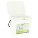 Poubelle blanche 7 L INCASA