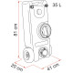 ROLL TANK W EAUX USEES 40L