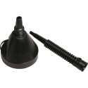 Entonnoir noir flexible avec filtre