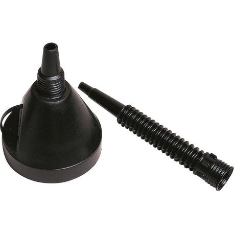 Entonnoir noir flexible avec filtre