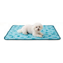 Tapis rafraichissant 62 x 50 cm pour animaux bleu