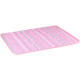 Tapis rafraichissant 50 x 40 cm pour animaux rose