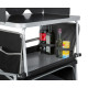 Meuble de cuisine KITCHENETTE 3 étagères pare-feu noir - Brunner