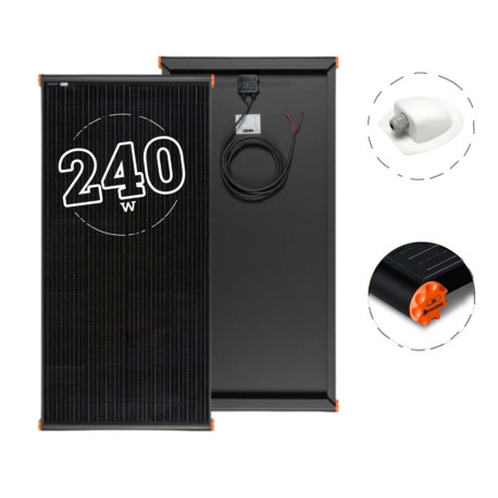 Panneau solaire 240 W Black Boost Camper - 42 V