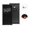 Panneau solaire 240 W Black Boost Camper - 42 V