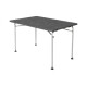 Table de camping ULTRA LEGERE GRISE 140 x 90 cm ISABELLA