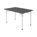 Table de camping ULTRA LEGERE GRISE 140 x 90 cm ISABELLA