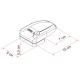 Serrure SAFE DOOR GRIS