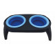Gamelle double rétractable sur support 500 ml