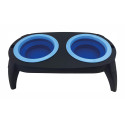 Gamelle double rétractable sur support 500 ml