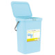 Grande poubelle bleue 12 L INCASA
