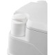 PORTA POTTI QUBE 335 BLANC POMPE A PISTON ET FIXATION AU SOL