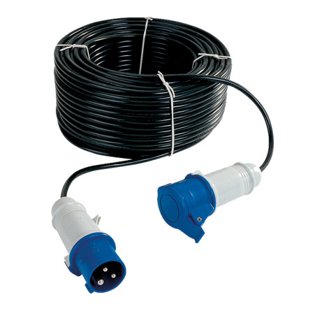 Rallonge électrique 220V MOOVE 25 mètres P17 - 3 x 1,5 avec sac