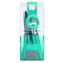 COUVERTS TURQUOISE - 16 PIECES