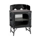 Meuble de cuisine ELUTOP COMPACK CUBE 2 étagères pare-feu - BRUNNER
