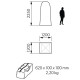 Tente toilettes a arceaux LOO-LOO KAMPA