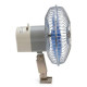 Ventilateur 12V luxe métal à fixer