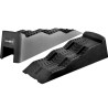 Cales 3 niveaux x2 EQUALIZER XL noir avec housse - BRUNNER