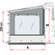 Paroi latérale SIDE W PRO SHADE F45/F80s gauche