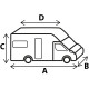 Housse PROCOVER DUCATO 635 COOLWHITE - 4 saisons - BRUNNER