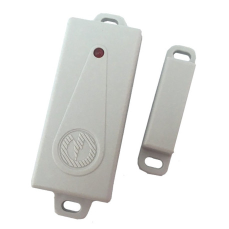 Capteur magnétique Led Blanc 868 mhz pour alarme BOMATECH UNIVERSELLE