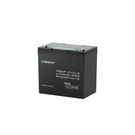 Batterie lithium 12V 100 Ah Mini avec chauffage CORE - RENOGY