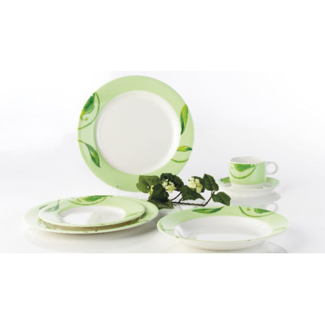 Set de 20 pièces FEUILLE VERTE