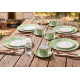 Set de 20 pièces FEUILLE VERTE