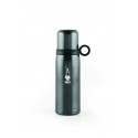 BOUTEILLE ISOTHERME ACIER AVEC TASSE 460 ML GRIS