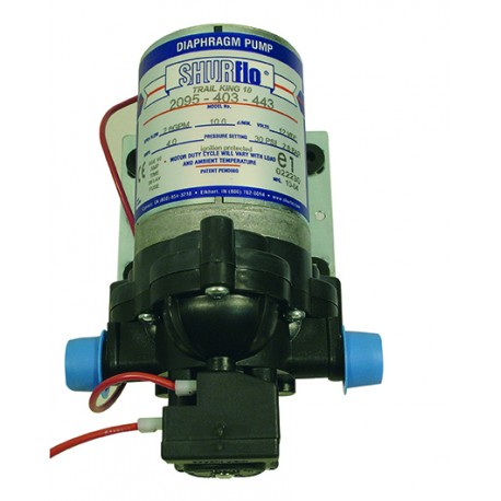 Pompe à Eau SHURFLO 100 PSI - Débit 5 L/min - Pour Systèmes Alimentés En Eau (fenêtres, Etc.)