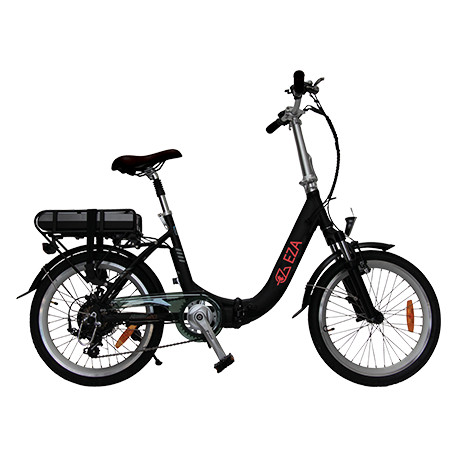 VELO PLIANT ELECTRIQUE EZA CONFORT 13 Ah - 20 POUCES NOIR