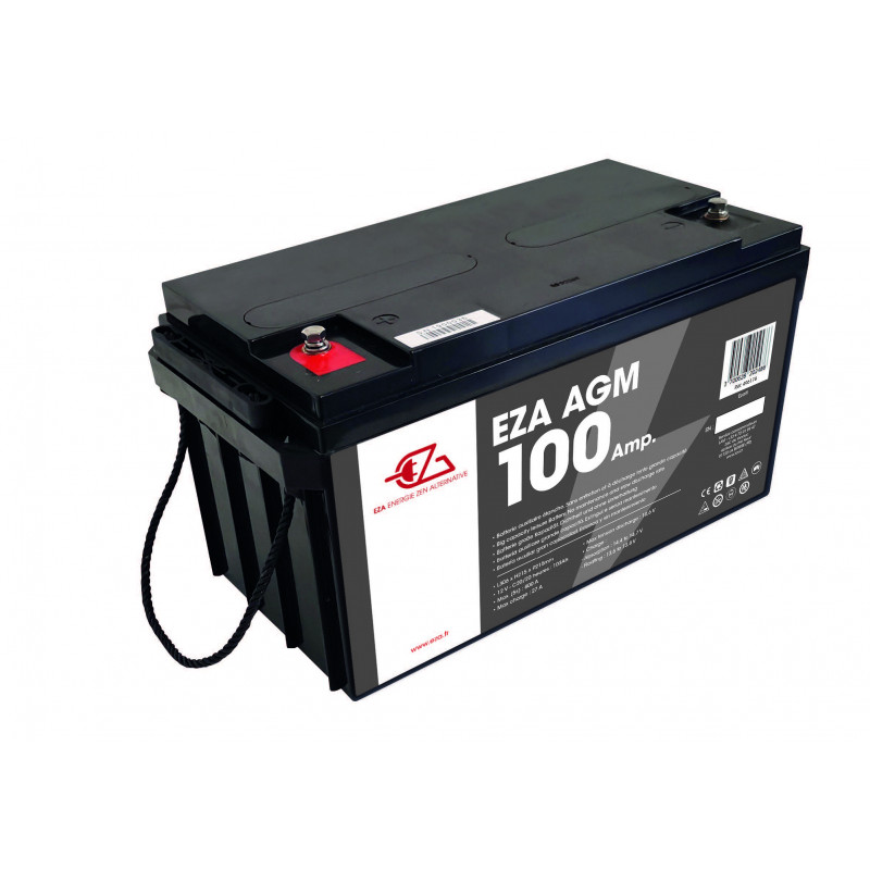 BATTERIE AGM EZA 100A - ALPA ACCESSOIRES - ACCESSOIRES LOISIRS ET PLEIN-AIR